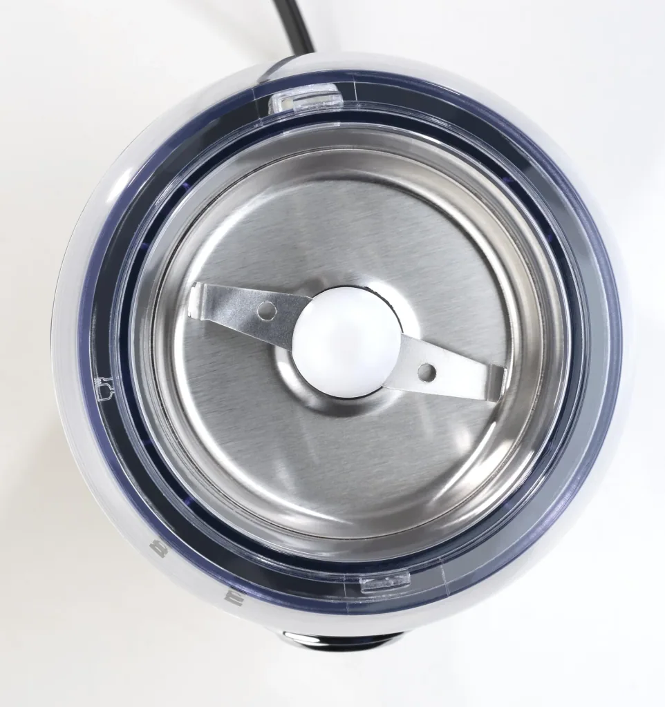 Elektro Kaffeemühle aus Edelstahl, 150 Watt