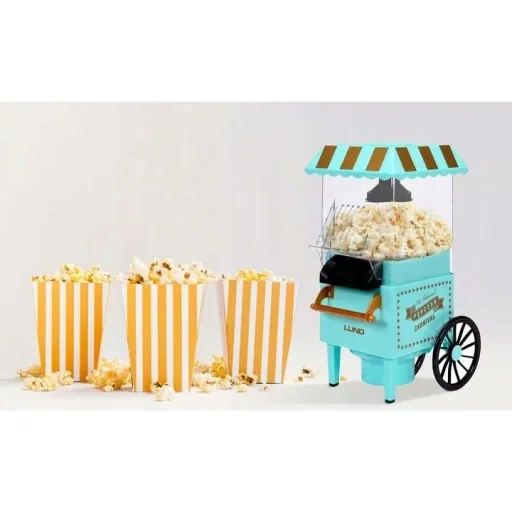 Zuckerwattemaschinen-Set mit Zuckerwattemaschine 450W und Popcornmaschine 1200W