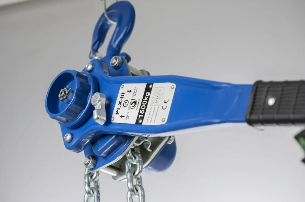 Hebelzug PLX-III 6,0, Tragfähigkeit 6.000 kg, Hub 1,5 m, 2-strängig