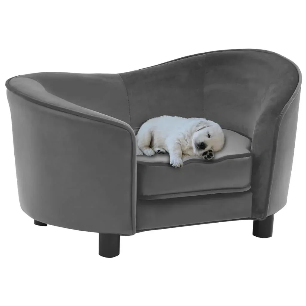 Hundebank 69x49x40 cm Plüsch und k