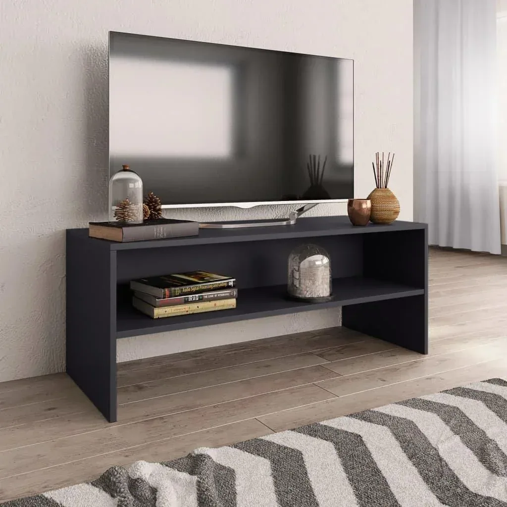 TV-Schrank 100x40x40 cm Spanplatte grau