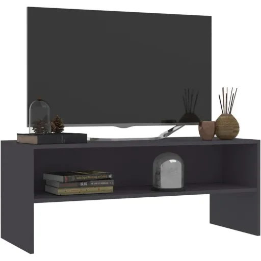 TV-Schrank 100x40x40 cm Spanplatte grau