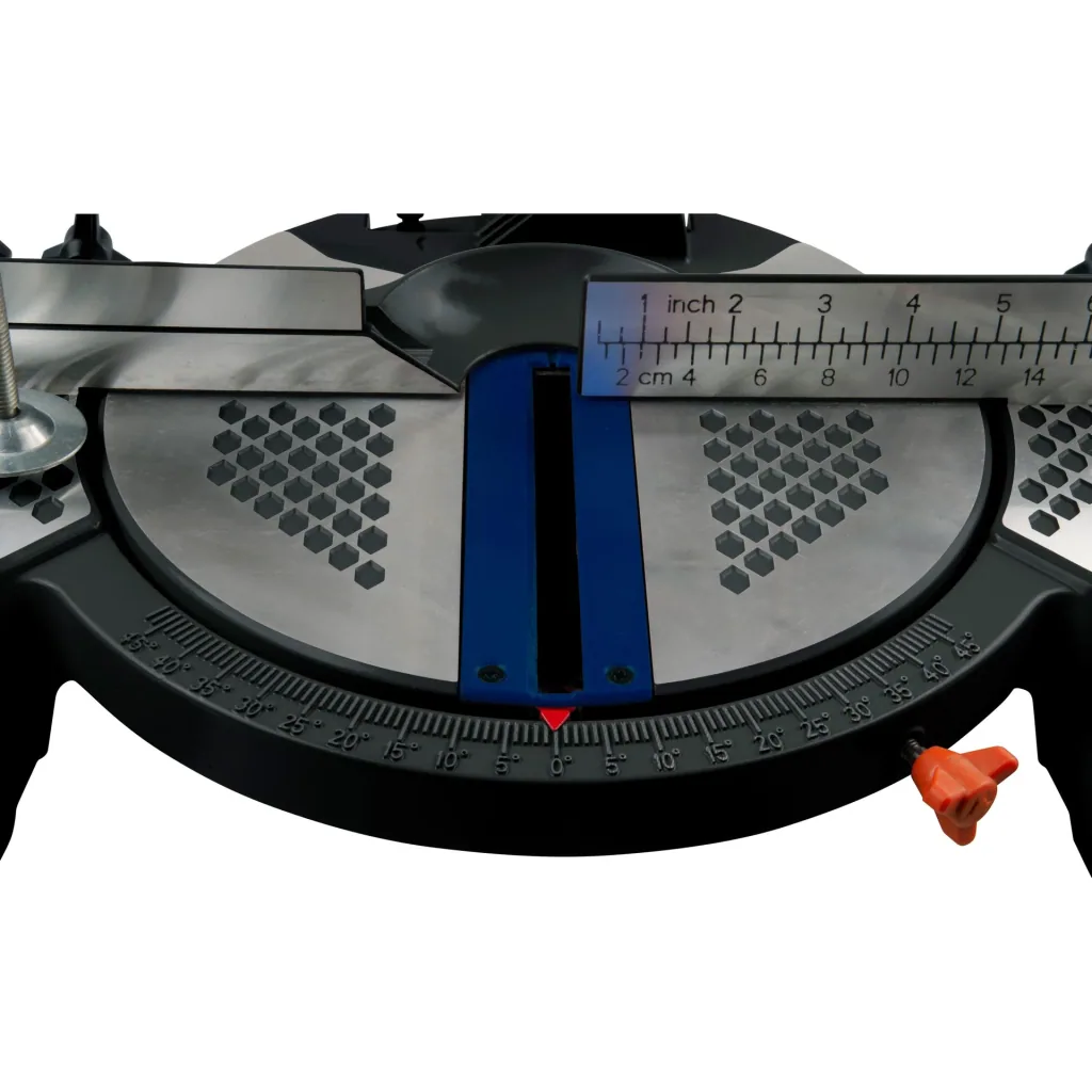 MSM1037 Kapp- und Gehrungssäge 1300W - 210mm - Laserführung - Inkl. 210mm HM Sägeblatt (T48), Staubsack und Zubehör