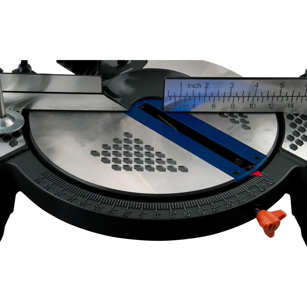 MSM1037 Kapp- und Gehrungssäge 1300W - 210mm - Laserführung - Inkl. 210mm HM Sägeblatt (T48), Staubsack und Zubehör