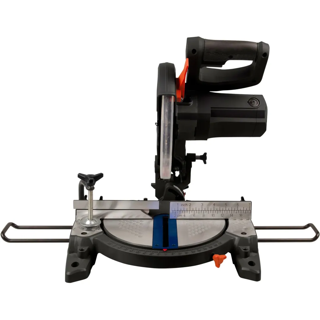 MSM1037 Kapp- und Gehrungssäge 1300W - 210mm - Laserführung - Inkl. 210mm HM Sägeblatt (T48), Staubsack und Zubehör