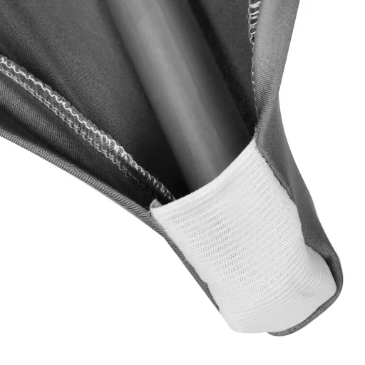 Tischabdeckung anthrazit Ø70cm