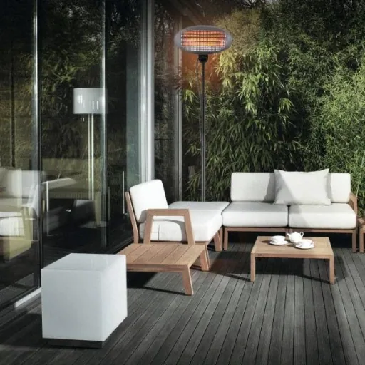Elektrischer Terrassenheizer mit 3 Einstellungen