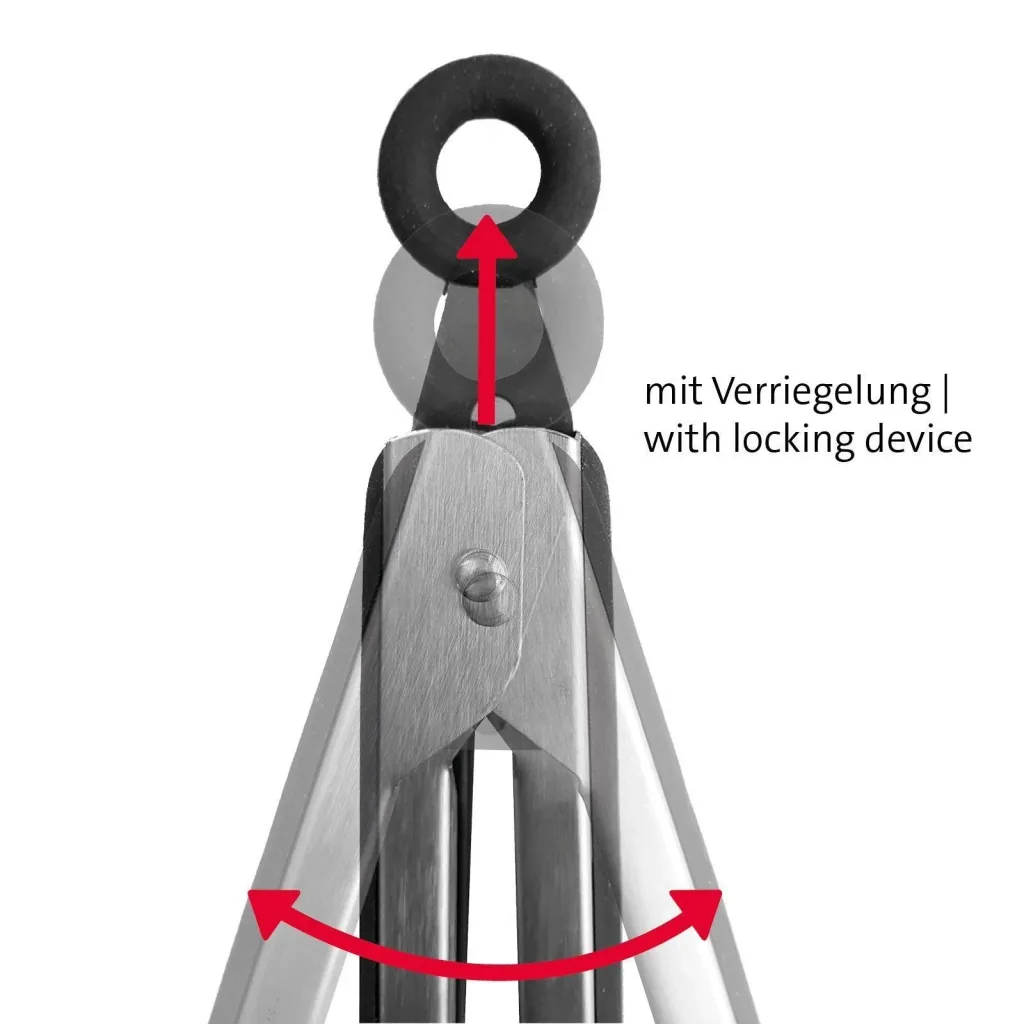 Nudelzange Fork 25,5 cm, Edelstahl-Silikon