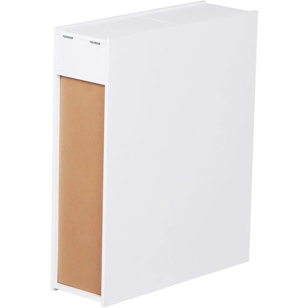 Schubladenschrank schmal weiß