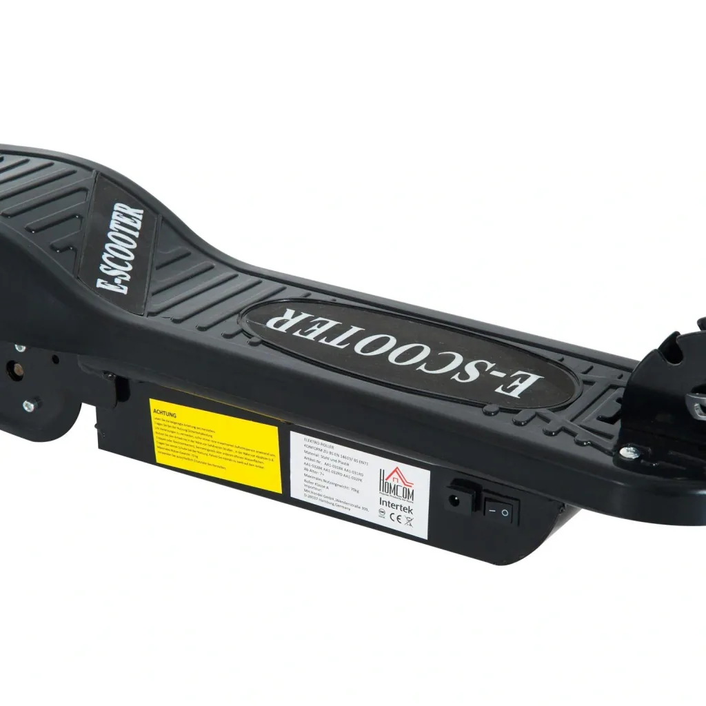 E-Scooter Kinderroller Cityroller 120W klappbar Schwarz