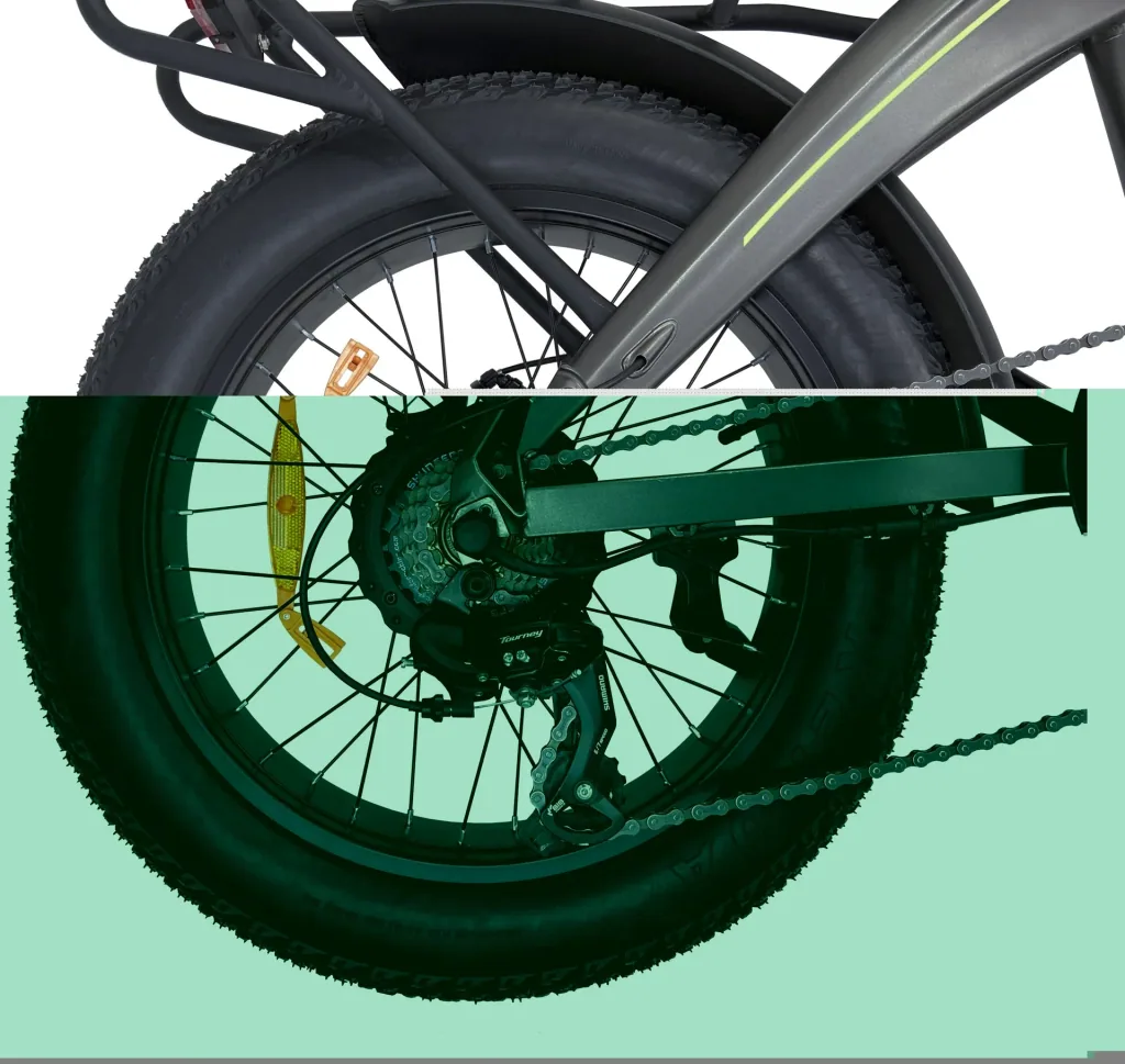 E-Folding Bike F6 Safari Fatbike