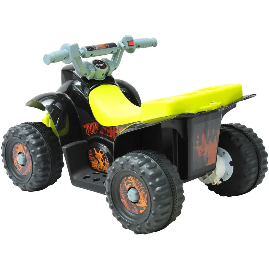 Kinderauto Kindermotorrad gelb-schwarz