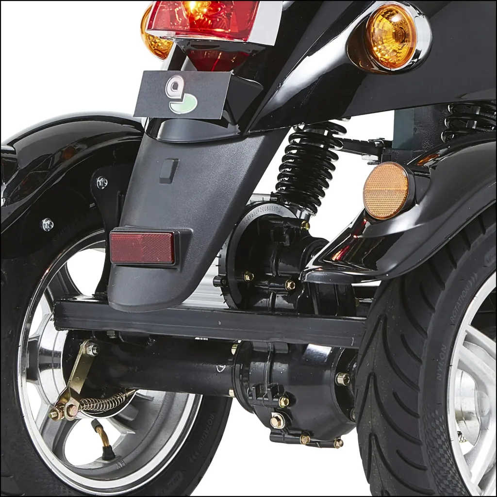 3-Rad E-Mobil Modena 25 km/h: 60V/20Ah Blei-Gel, kupfer