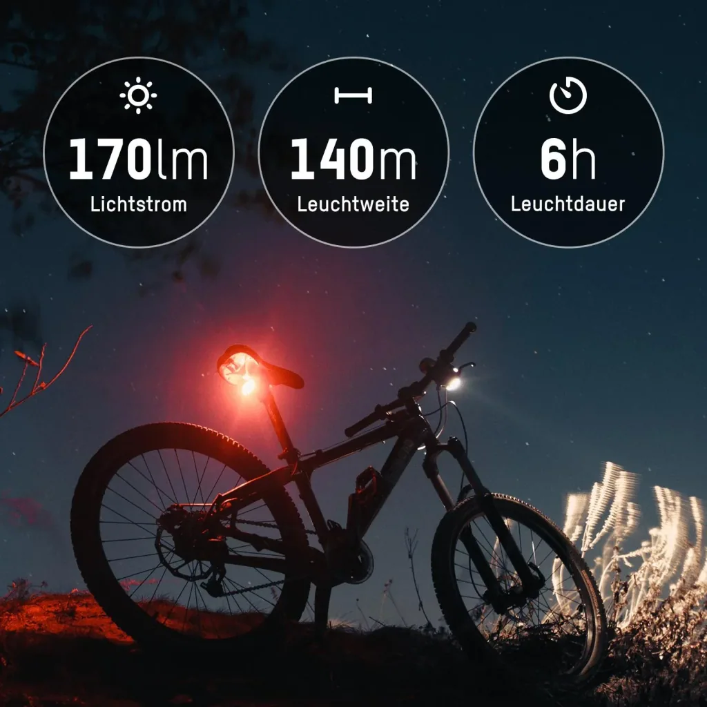 Fahrradlicht "Combo LED" - AKKU