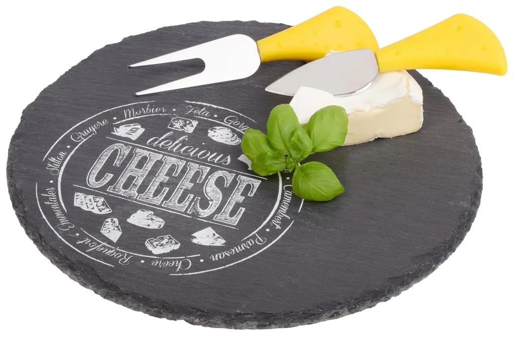Käseset Schiefer, 3-teilig