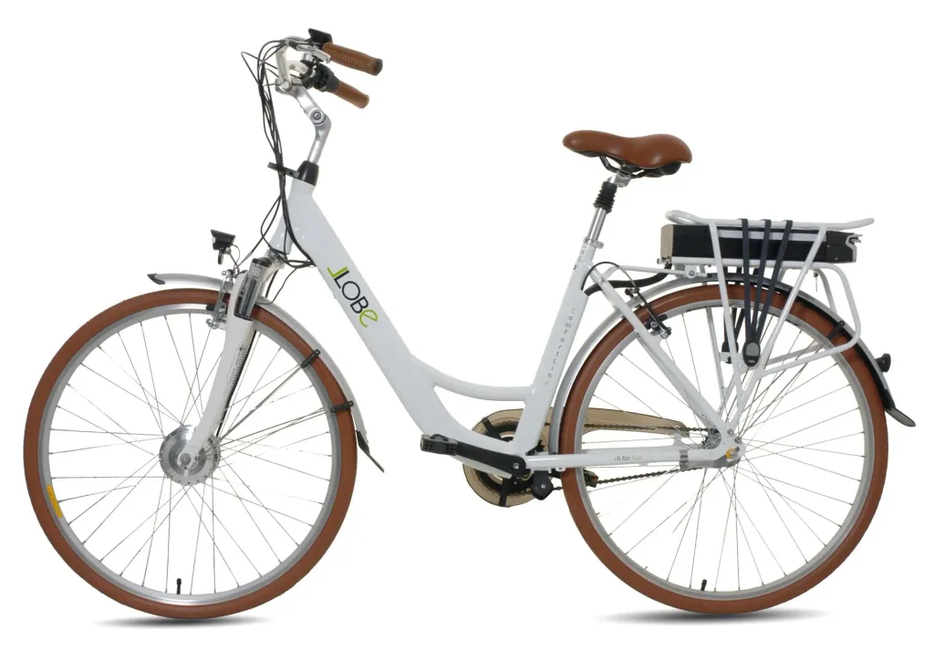 Damen E-Bike, 28 Zoll, Rahmenhöhe 50 cm, 3-Gang Nabenschaltung, weiß, City Bike "ComfortLine"