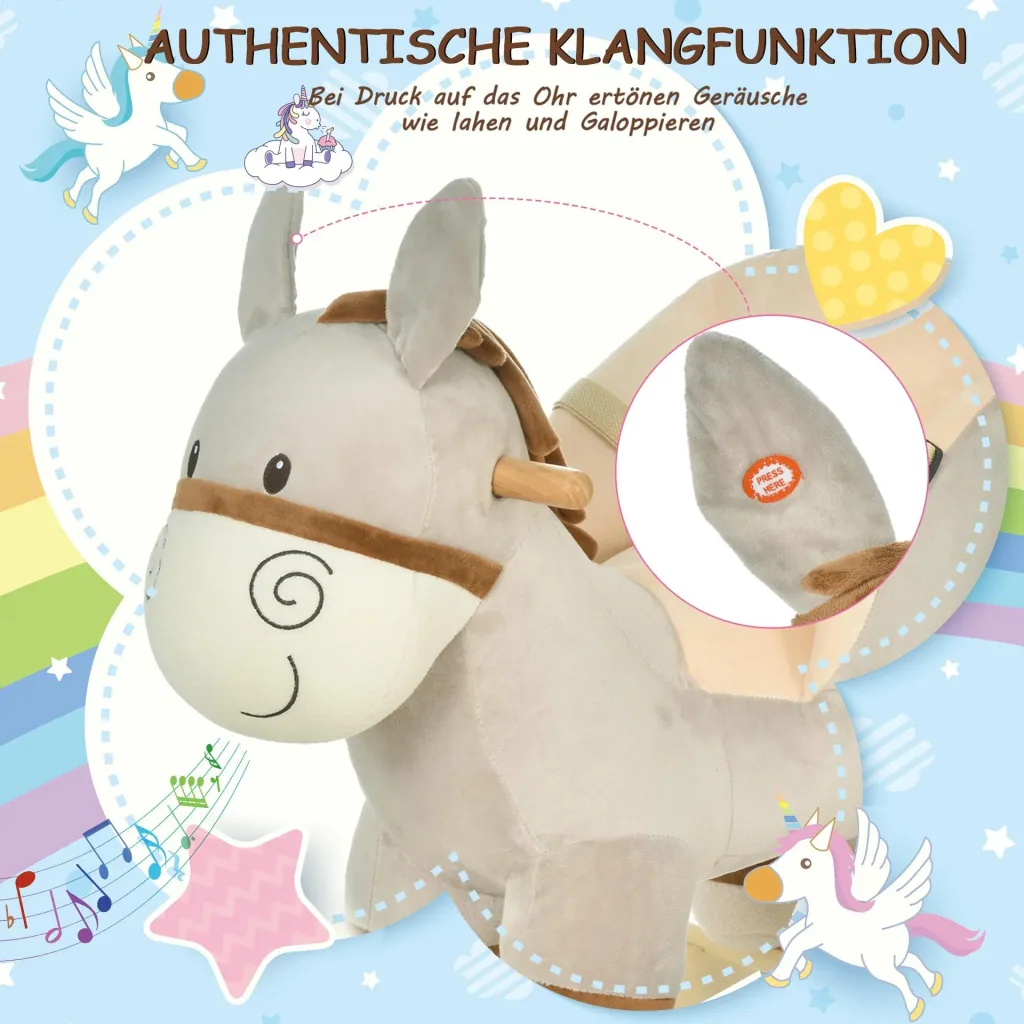 Schaukeltier als Esel