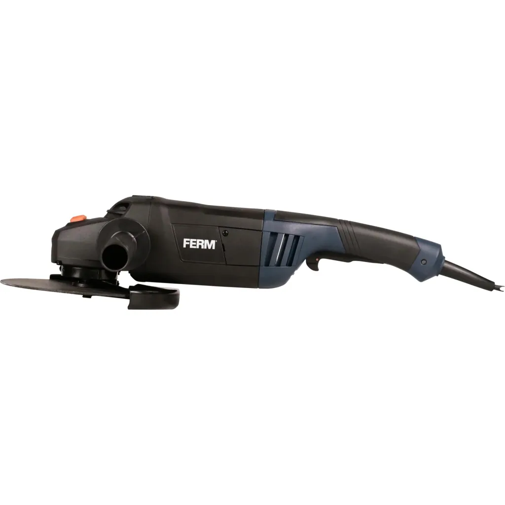 AGM1088 Winkelschleifer 2500W - 230mm - Soft Start - Spindelarretierung - Soft Griff - Mit Verstellbare Seitengriff und