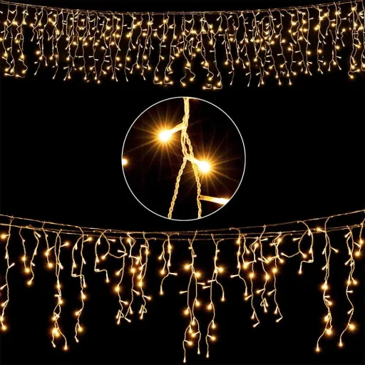 Weihnachtsbeleuchtung 20M 600 LEDs für innen und außen und Perel Smart home Wifi plug- Android & IOS