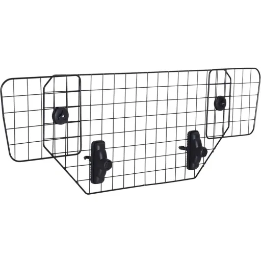 Hundeschutzgitter verstellbar schwarz
