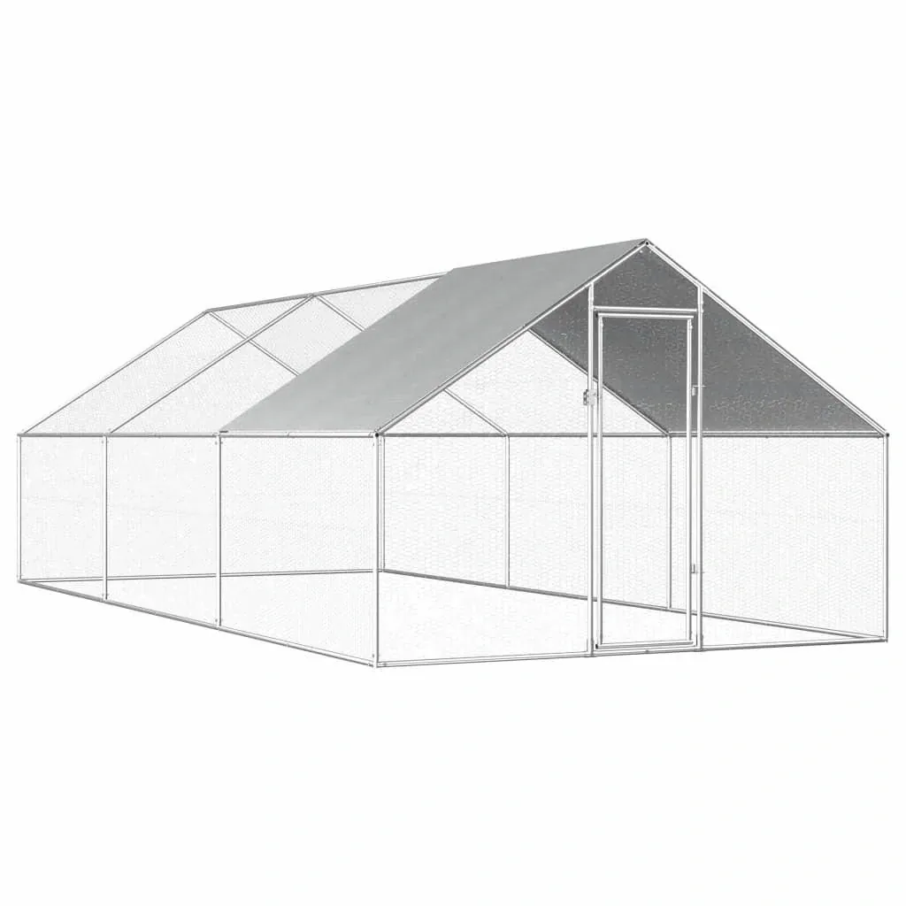 Außenstall für Hühner 2,75x6x1,92