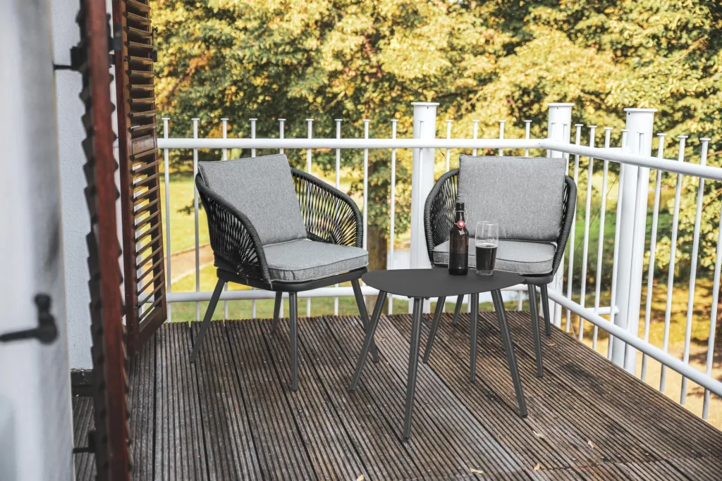 Balkon-Set "Lyon" - anthrazit    