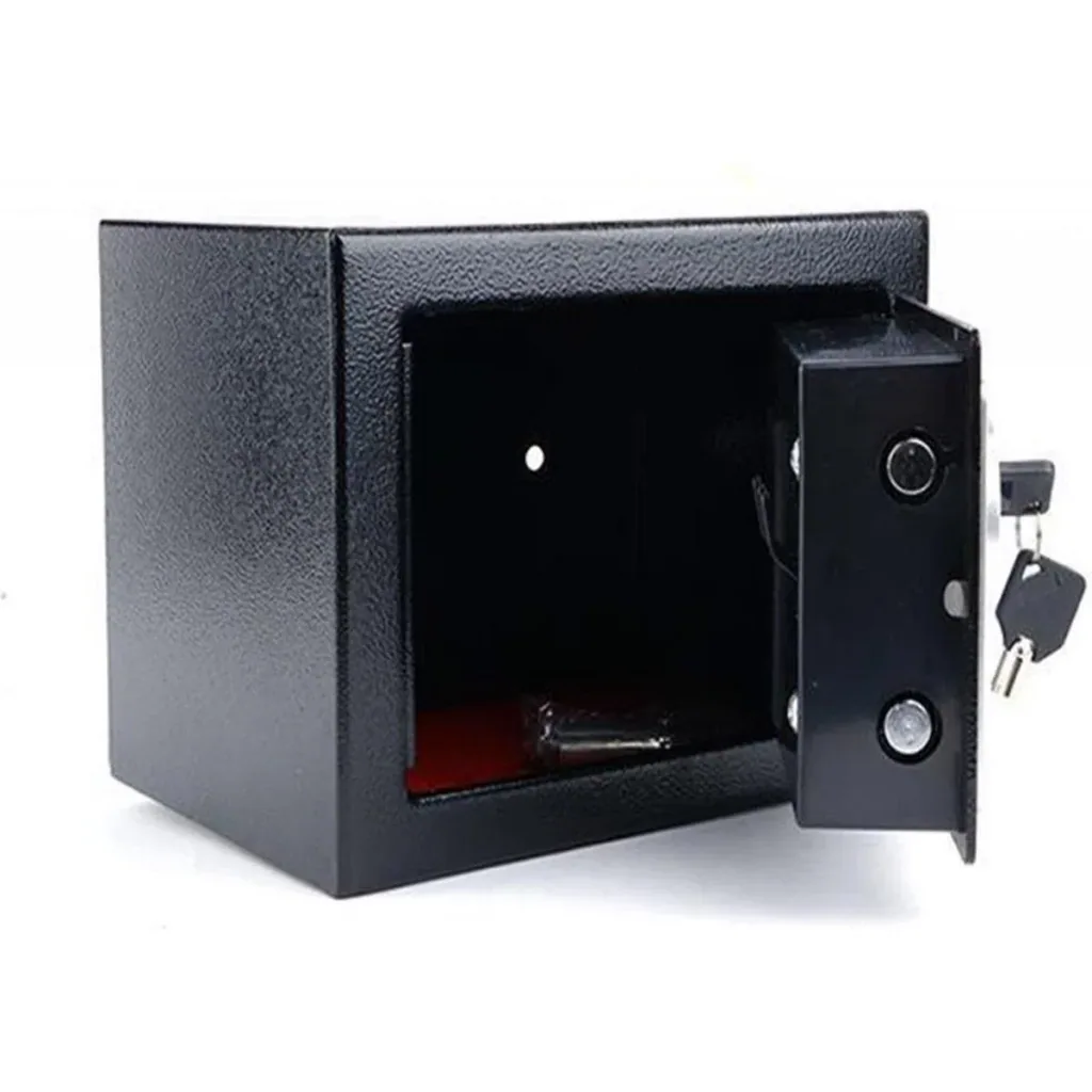 Safe - Elektronischer Safe - 31x20x20 cm - Schwarz