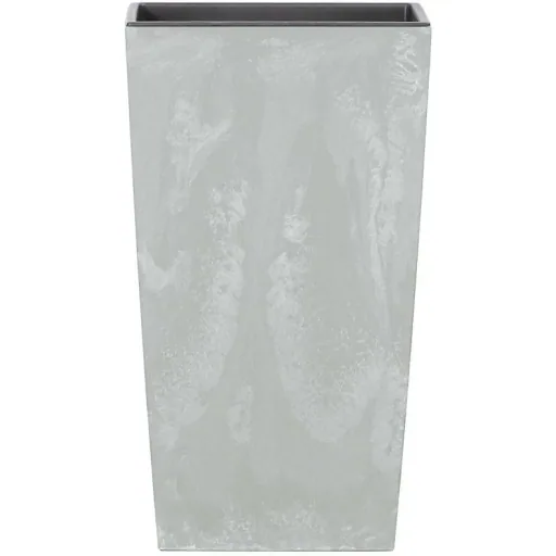 Blumentopf - Beton-Stil -32,5 x 32,5 x 61 cm - Grau - 49L