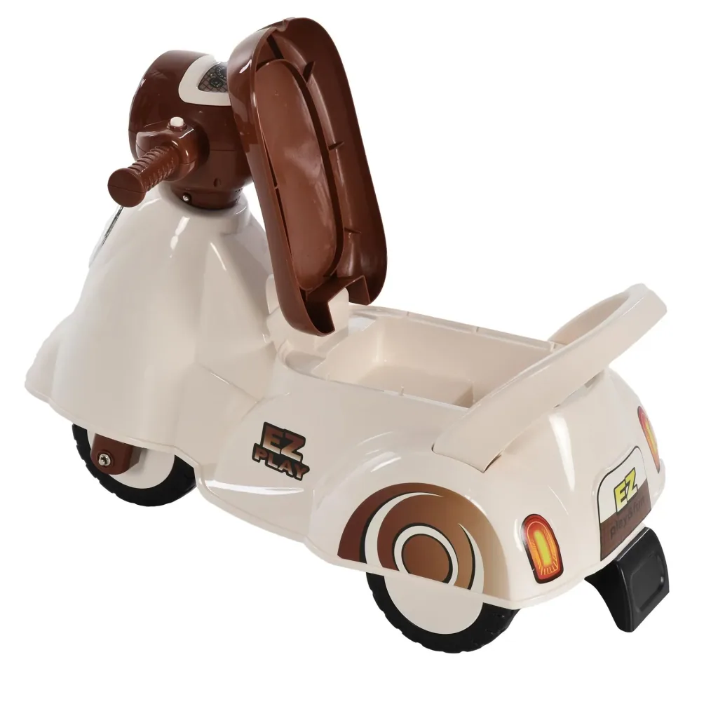 Kinder Rutscherauto als Motorrad