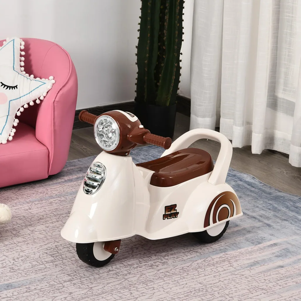 Kinder Rutscherauto als Motorrad