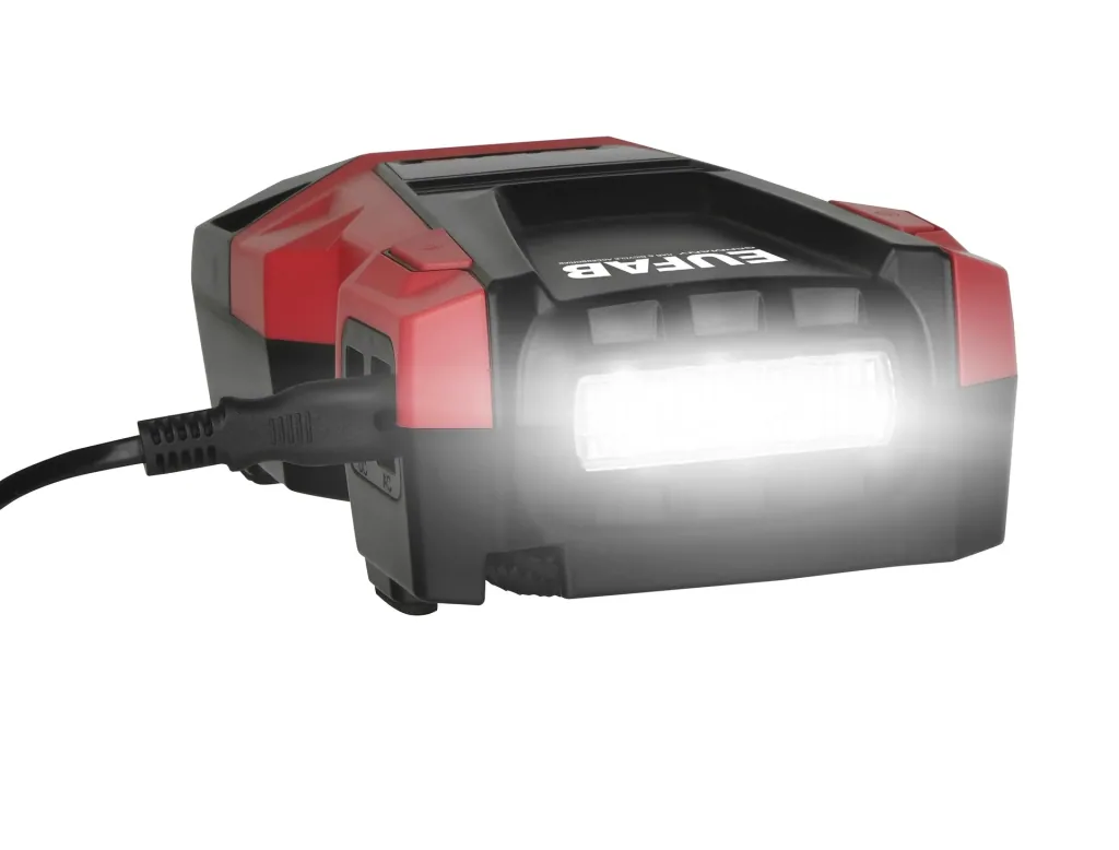 Dual Power Kompressor mit 12V und 230V Anschluss