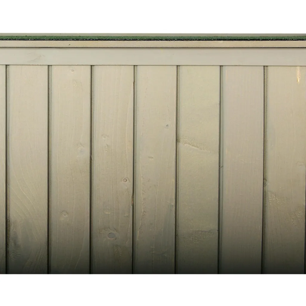 Geräteschuppen Gerätehaus Geräteschrank 4 Fächer Grau