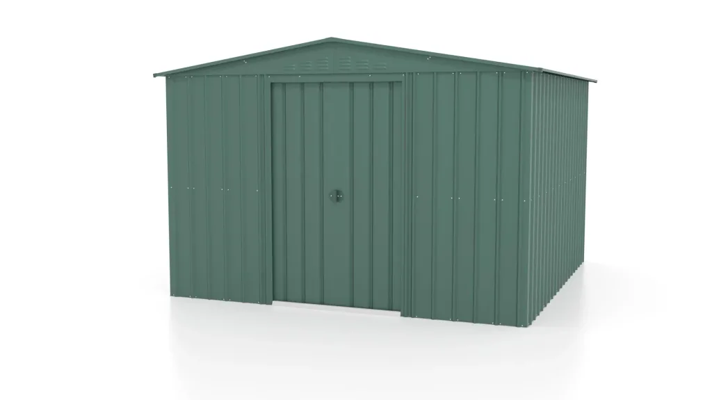 Gerätehaus Gartenmanager Dream 1010, jade