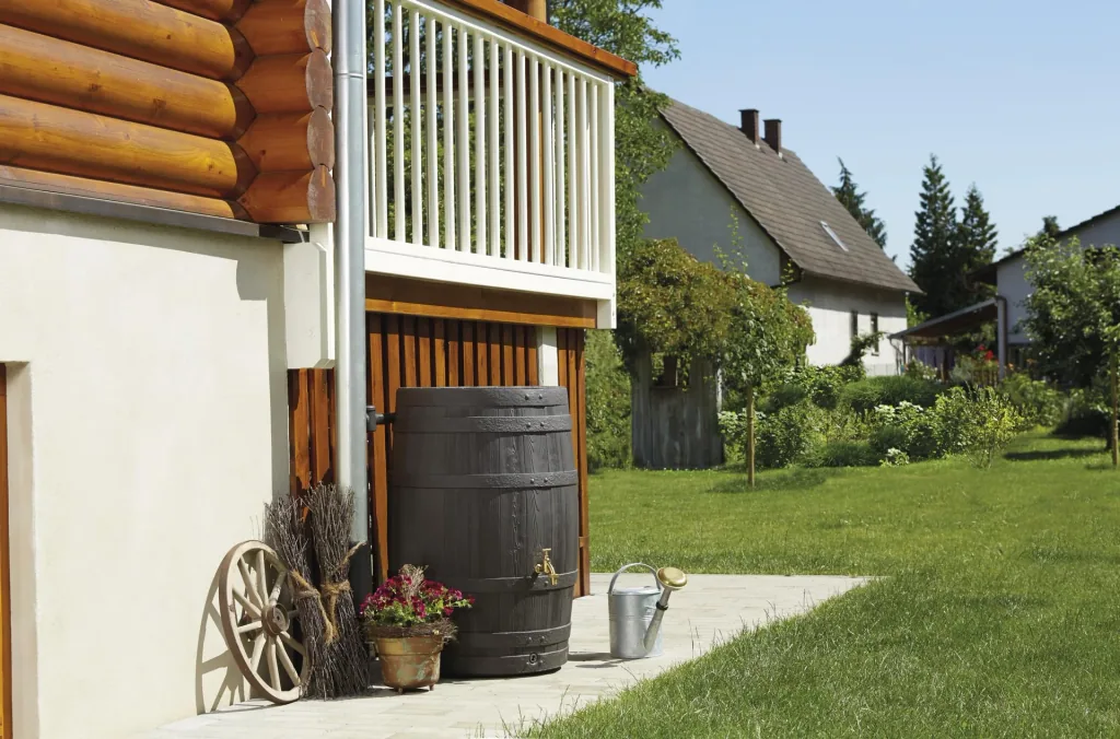 Regenfass BARRICA, 260 l, braun