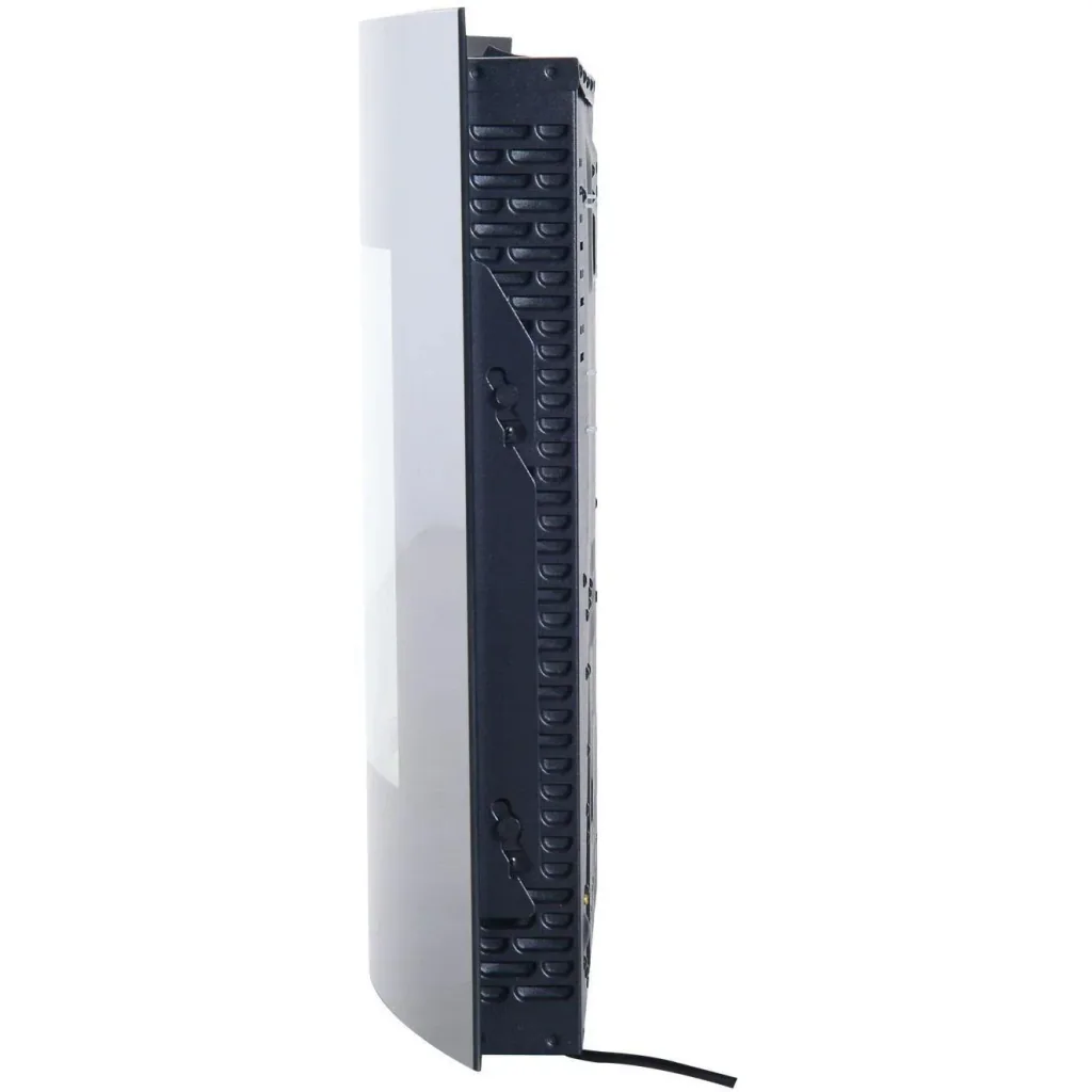 Elektrokamin Wandkamin 1800 Watt LED Fernbedienung Schwarz