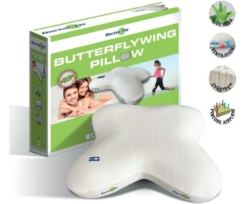 Buttlerflywing Kissen Green Line