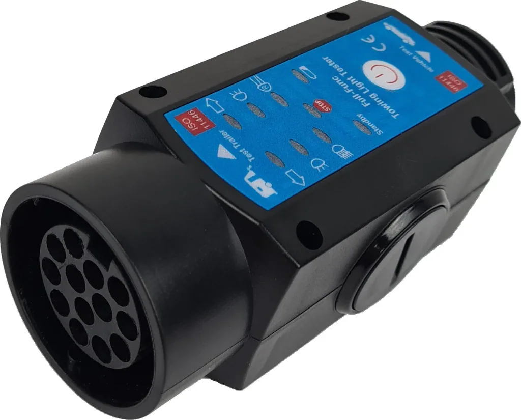 Anhänger-Beleuchtungstester, 13-polig mit Akku