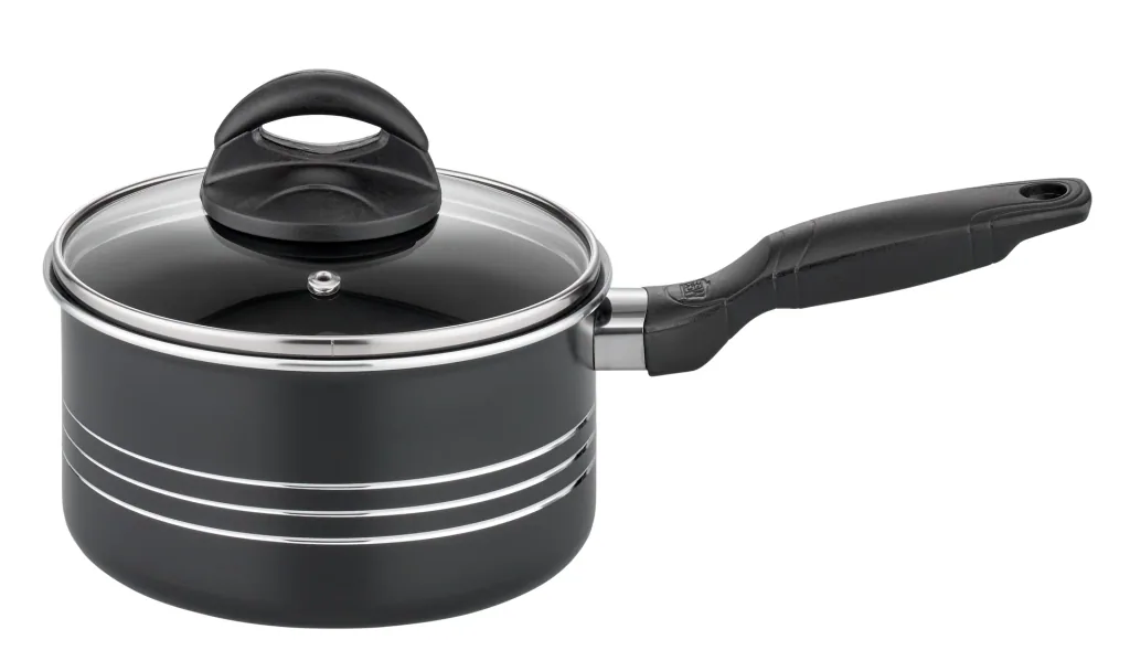 Kochtopfset 15-tlg Milano Nero