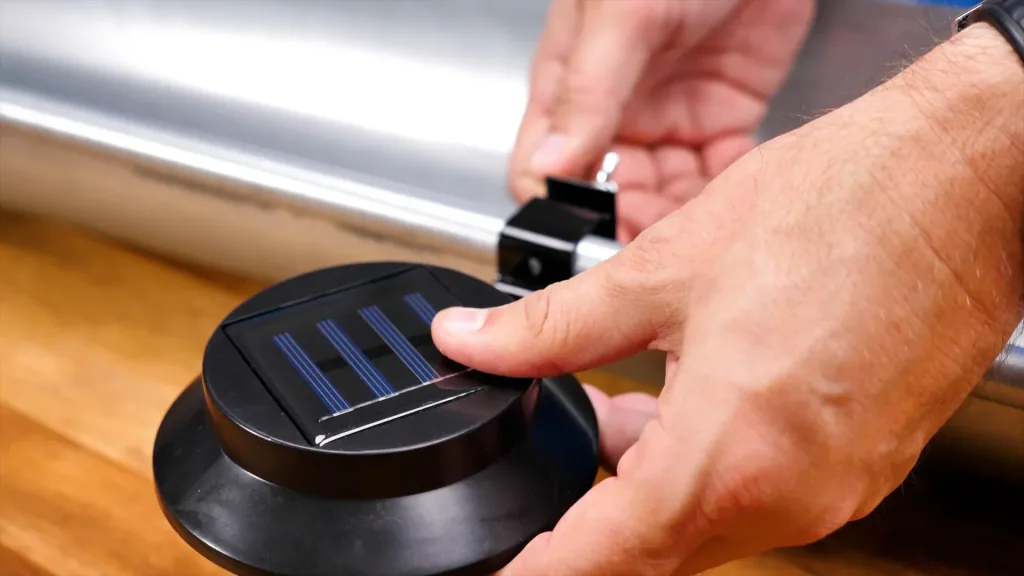 Dachrinnen Solarleuchte, 3er-Set