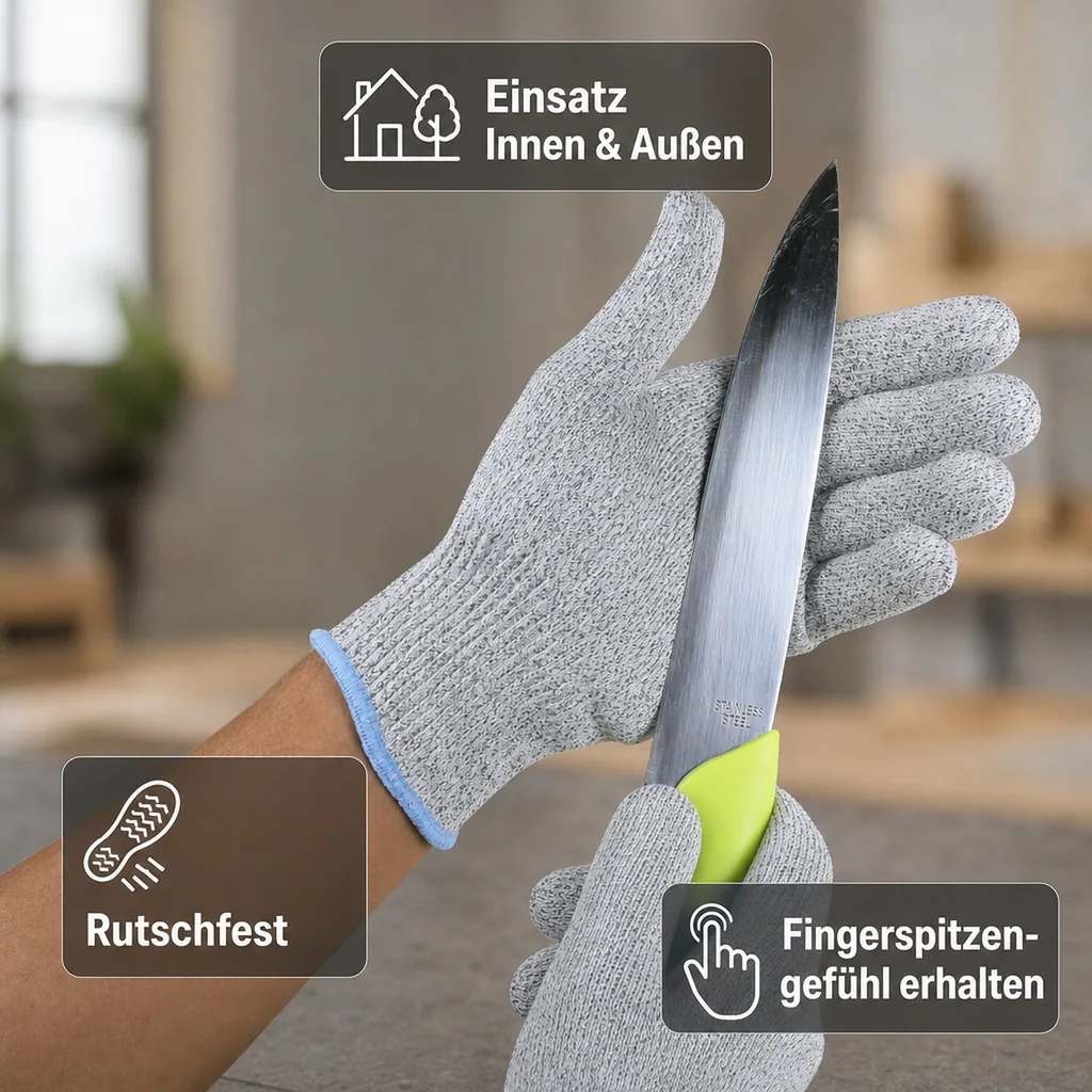 Schnittschutz Handschuhe, 1 Paar