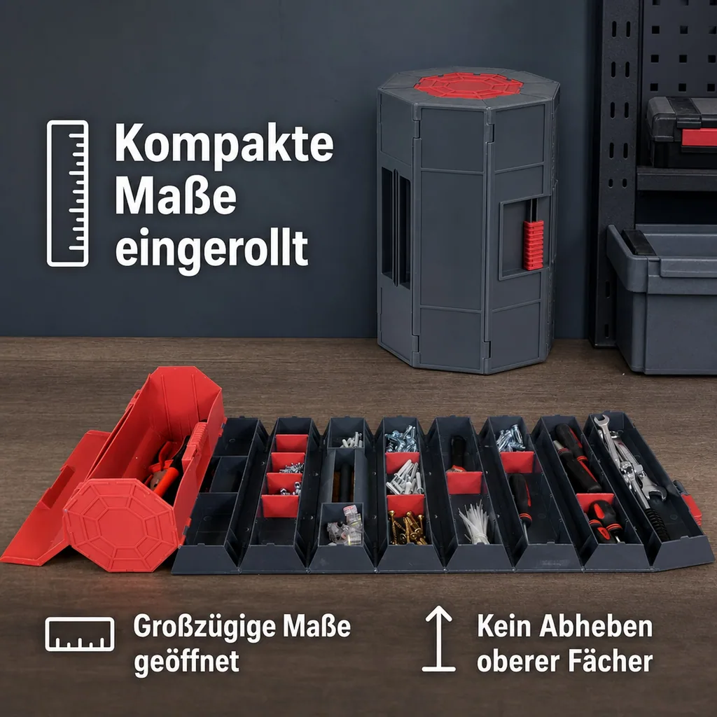 Mobiler Werkzeugkoffer "Rolle"