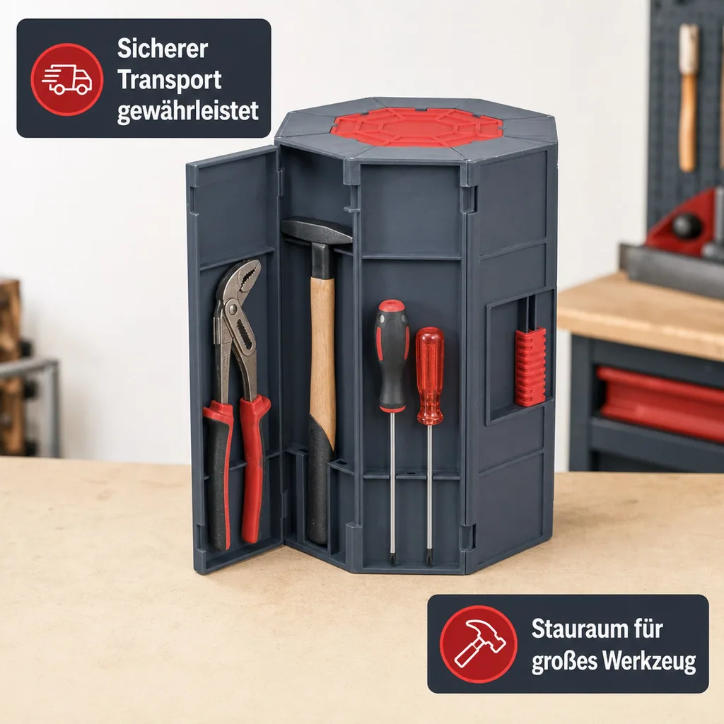 Mobiler Werkzeugkoffer "Rolle"