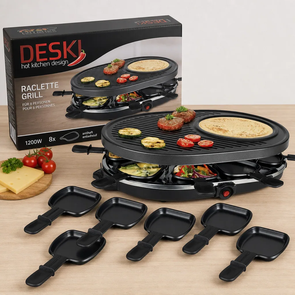 Raclette für 8 Personen