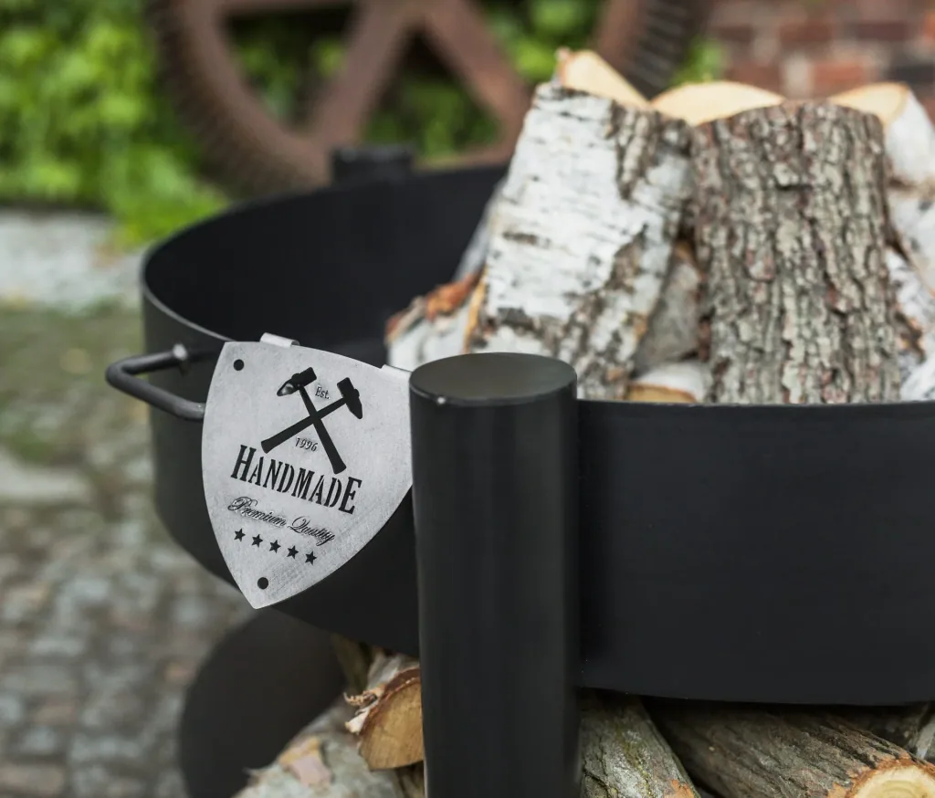 CookKing Feuerschale Montana 60, inklusive Holzlager