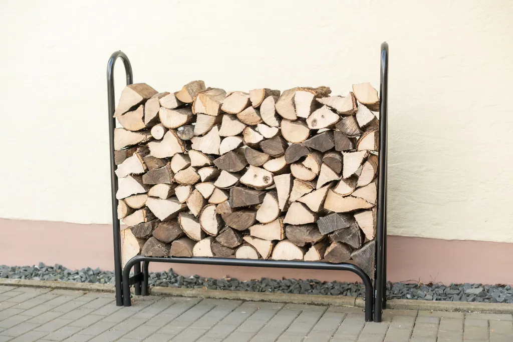 Kaminholzregal 126 cm, Traglast 500 kg