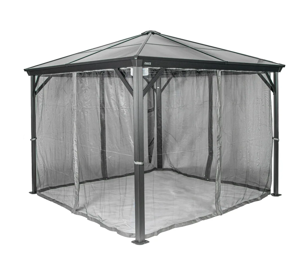 Sojag Vorhang-Set passend zum Pavillon Verona 10x10