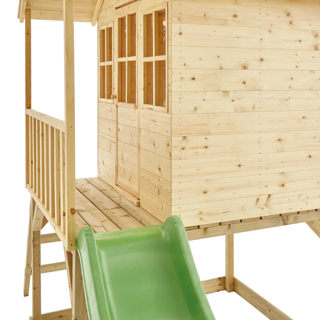 TP Toys Spielhaus Wald | inkl. Rutsche