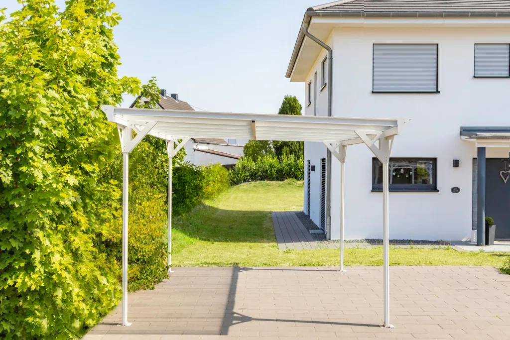 Westmann Carport Flachdach 15 m