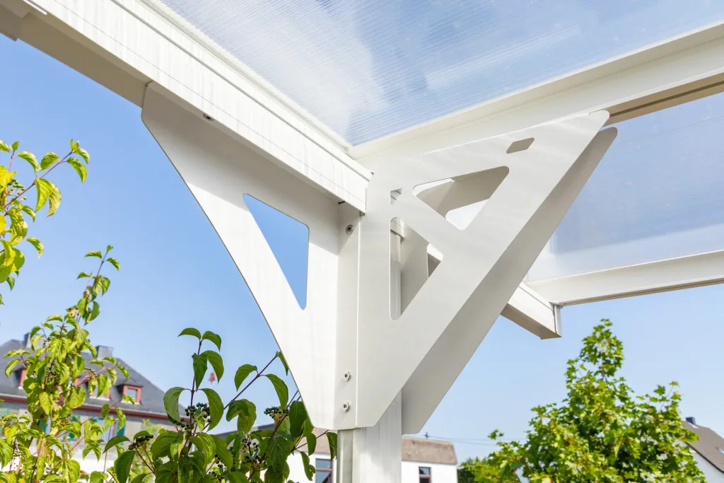 Westmann Carport Flachdach 15 m