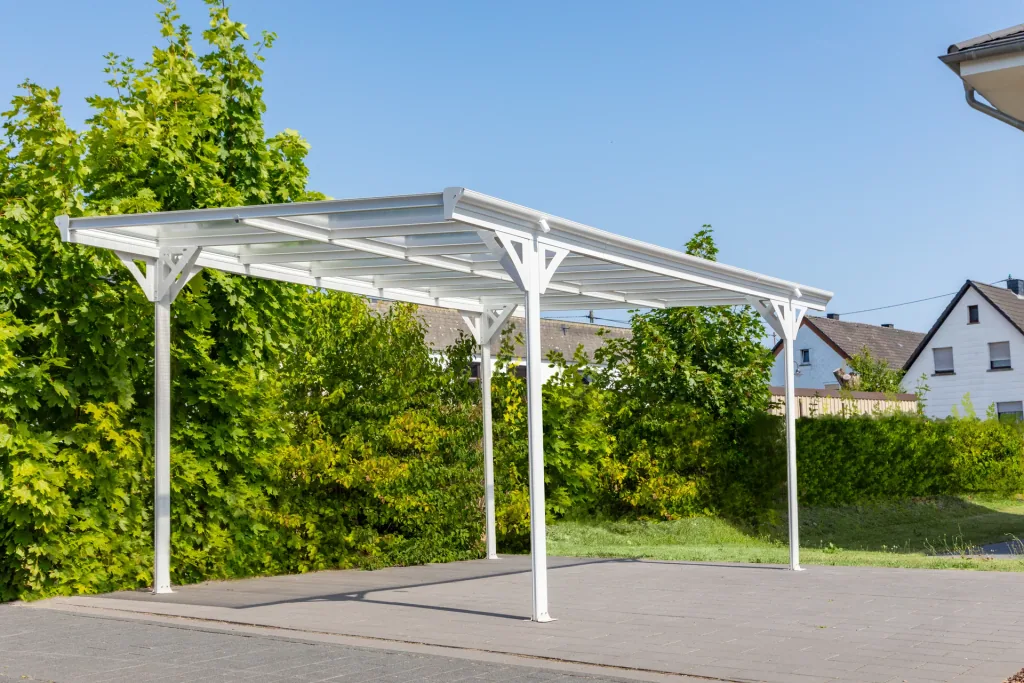 Westmann Carport Flachdach 15 m